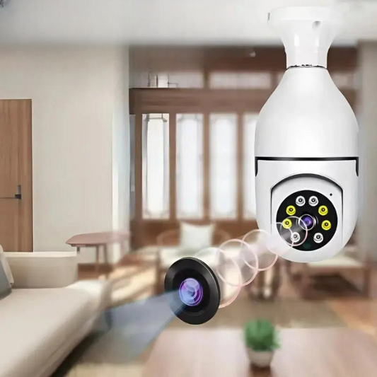Wireless Security Camera | Full-Colour Night Vision | Automatic Person Tracking | Plastic