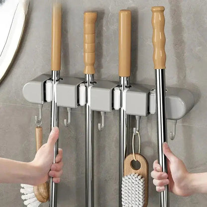 Wall Mount | Space-saving | Secure Grip | Steel