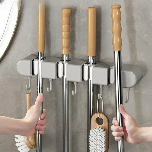 Wall Mount | Space-saving | Secure Grip | Steel