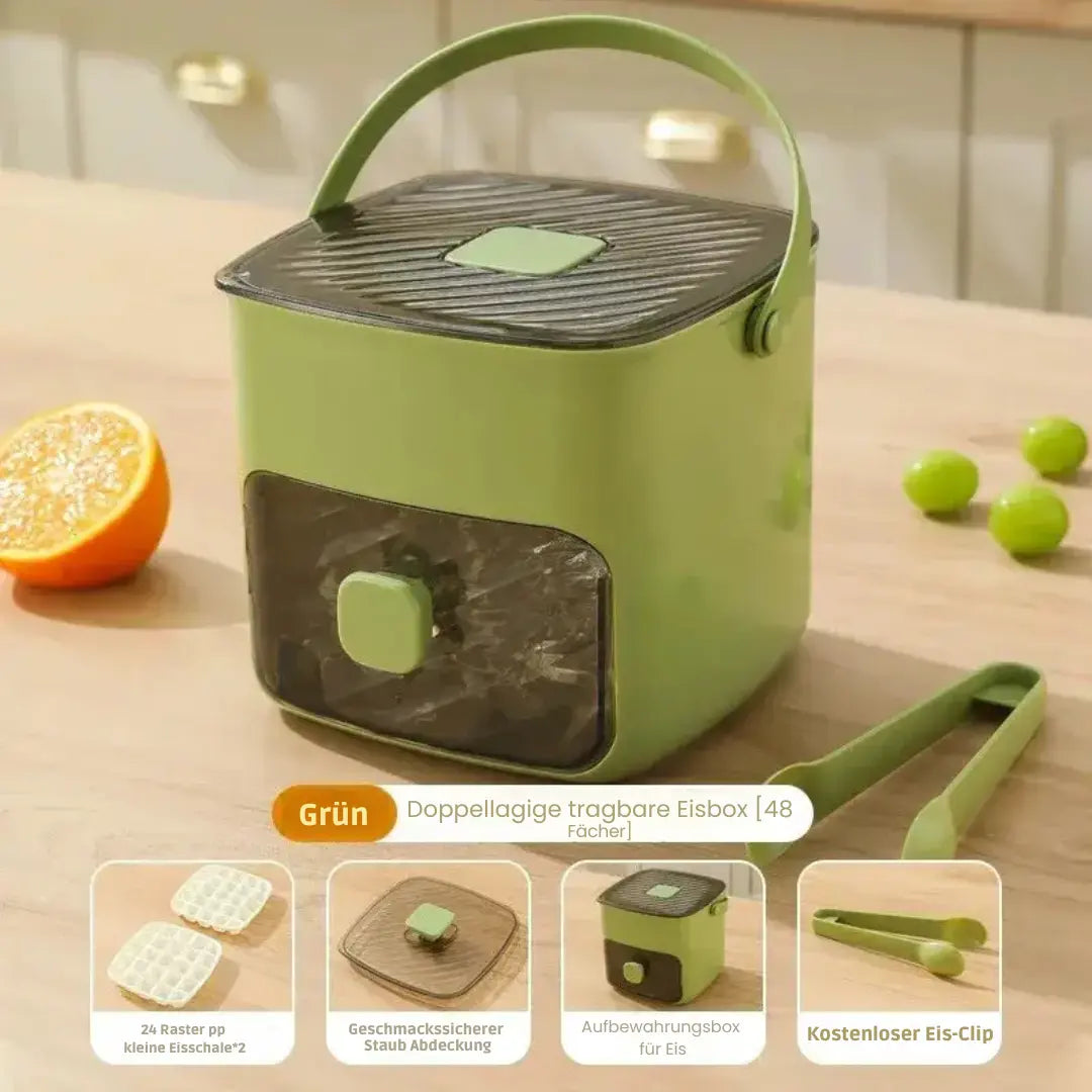 Ice Cube Tray | 48 Cubes | Easy Release | BPA-free