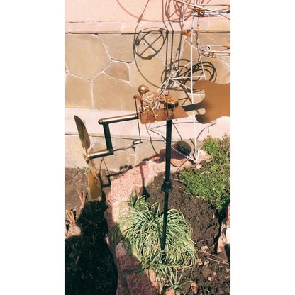 Garden Windmill | Wind-activated | Soothing Melody | Steel