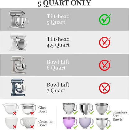 Mixer Insert | Non-stick | Secure Fit | Dishwasher-safe