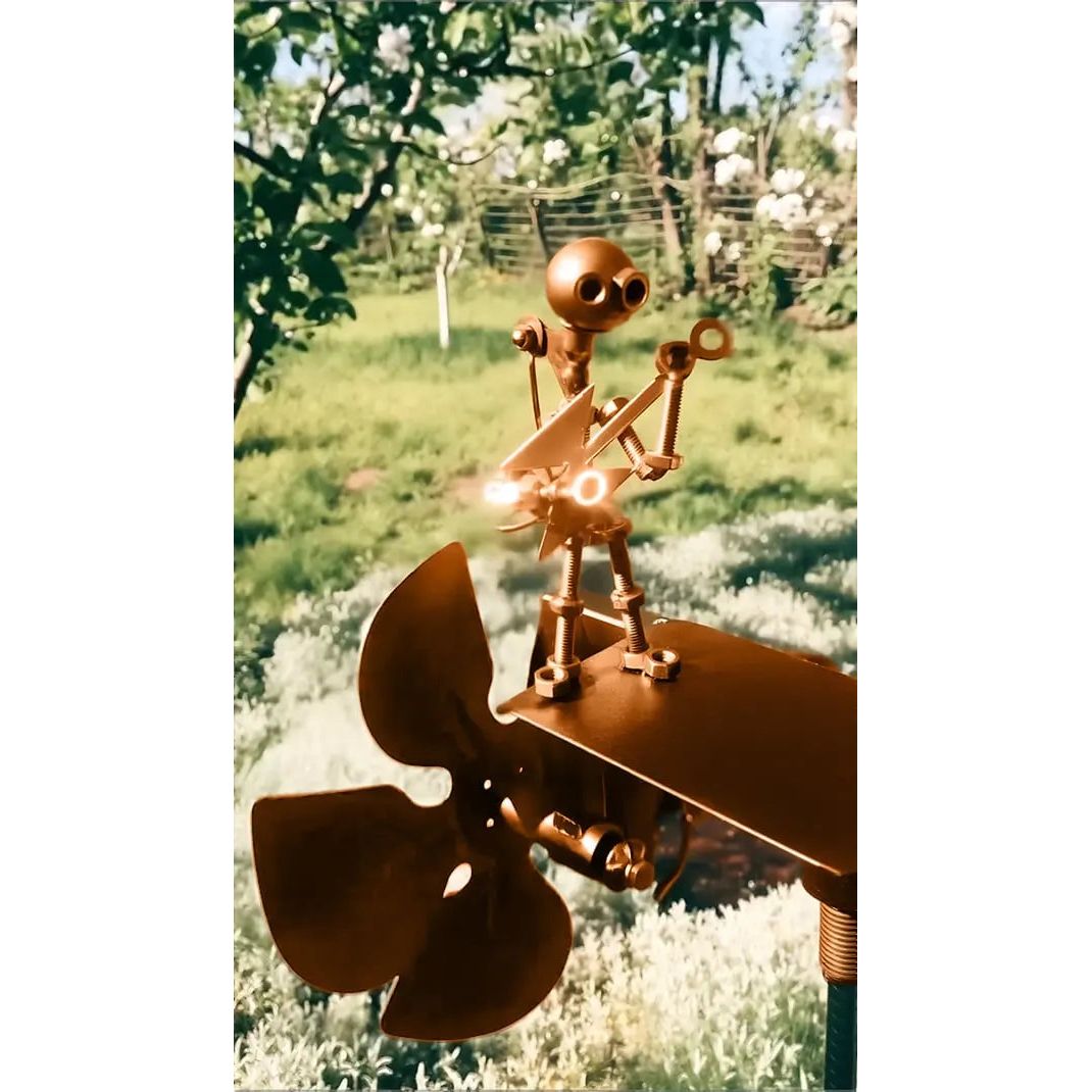 Garden Windmill | Wind-activated | Soothing Melody | Steel