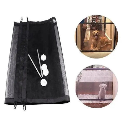 Pet Safety Gate | Easy Install | Versatile Use | Nylon