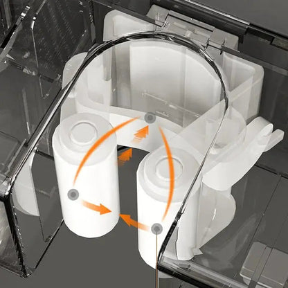Wall Mount | Space-saving | Secure Grip | Steel