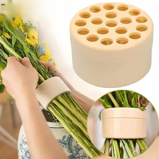 Round Flower Holder | Non-stick | Secure Bouquet | Heat-resistant
