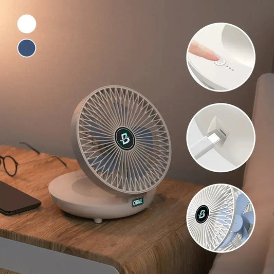 Quiet Fan | Whisper-Quiet | Adjustable Tilt | ABS Plastic