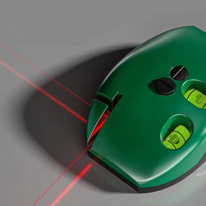 Laser Level | Accurate 90° Angle | One-Button Operation | Plastic