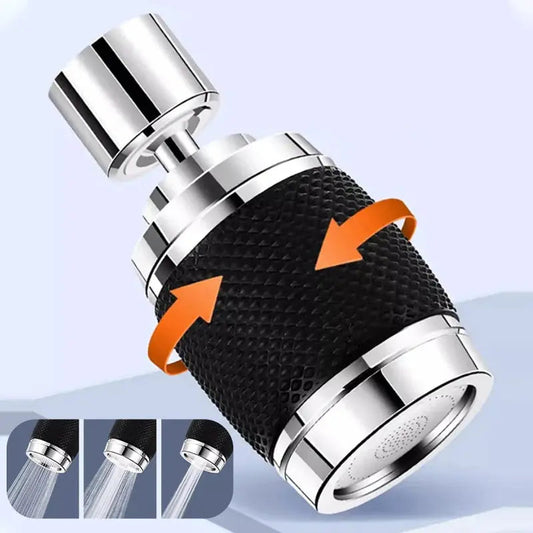 Faucet Attachment | Splash-proof | 360° Rotation | Plastic