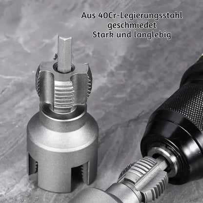 Thread Cutting Set | DN15 & DN20 | Precise Threading | Steel Alloy (Set (1/2" + 3/4")