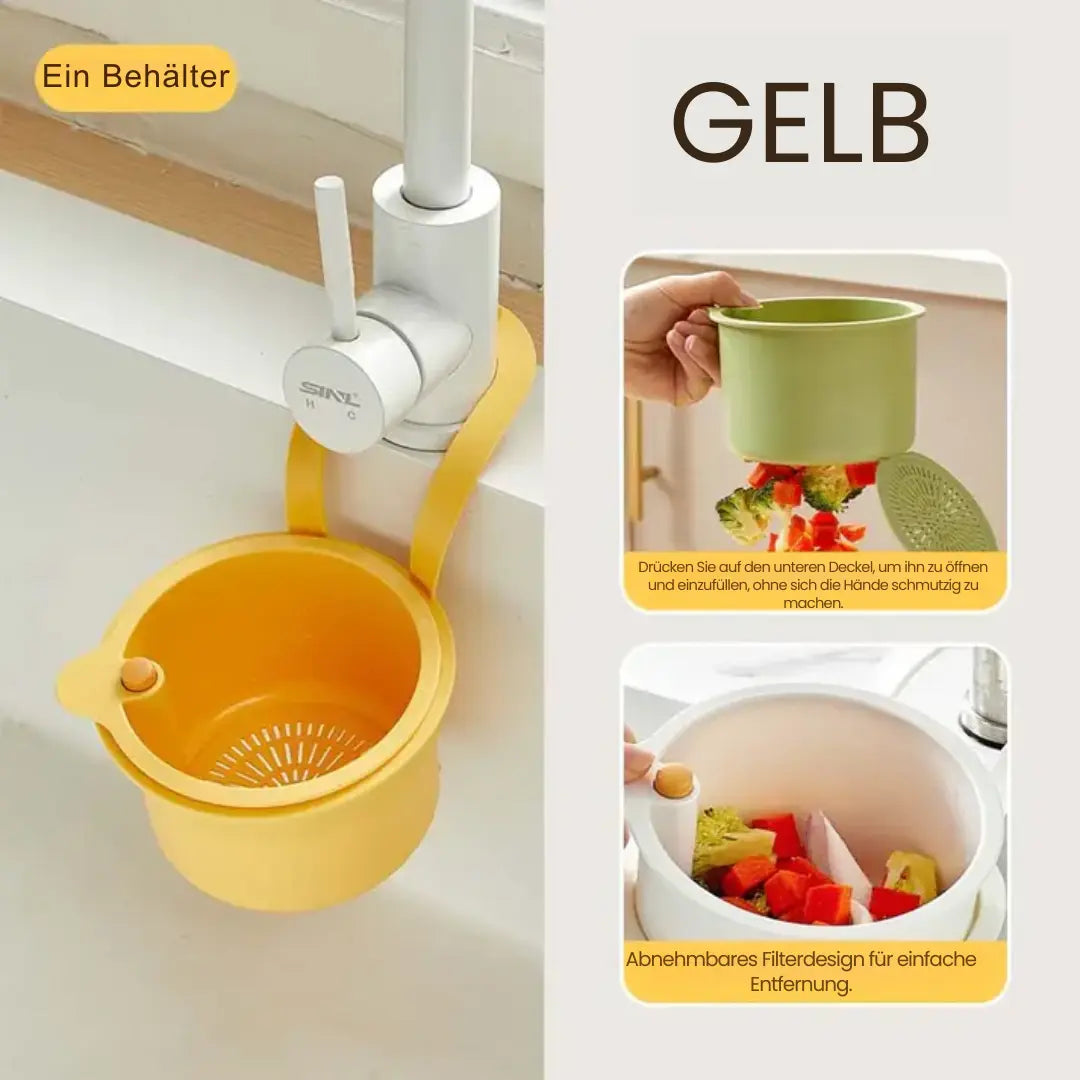 Draining Basket | Efficient Filtration | Easy Installation | Food-safe