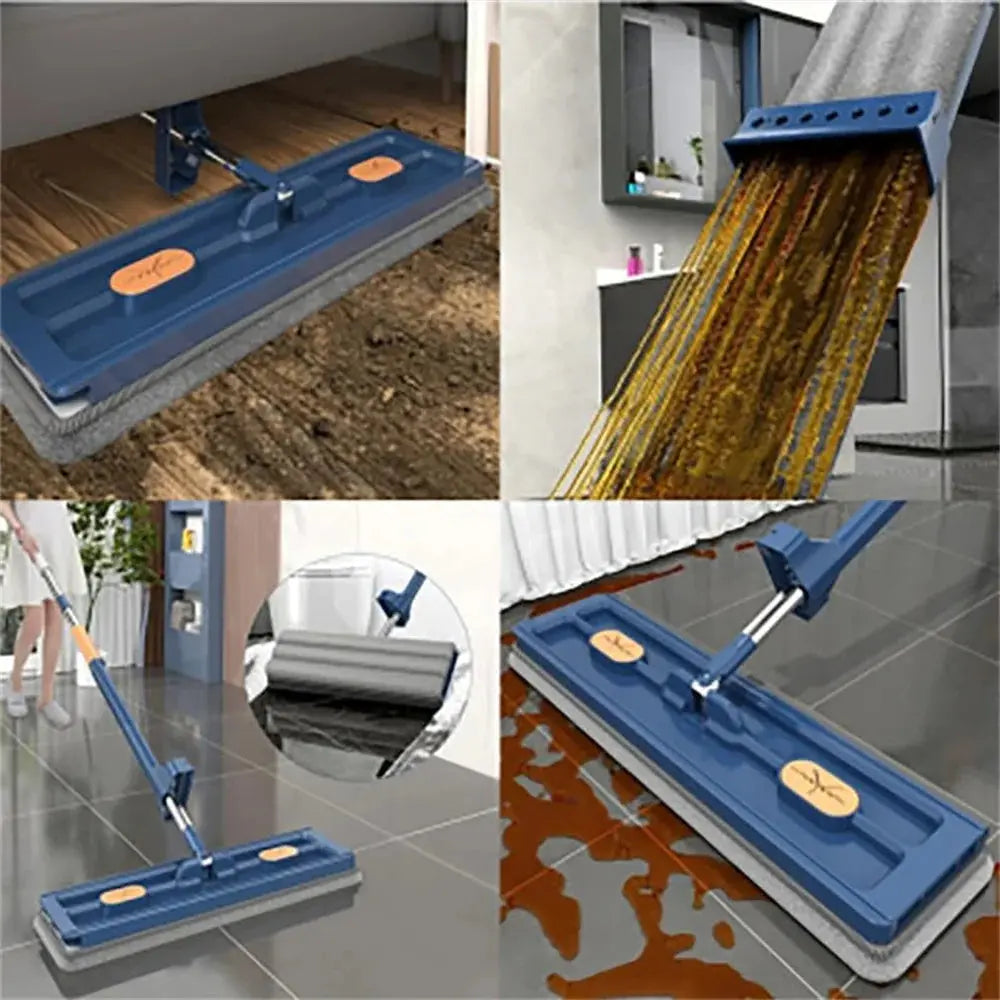 Spin Mop | 360° Swivel | Easy Cleaning | Stainless