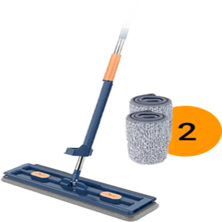 Spin Mop | 360° Swivel | Easy Cleaning | Stainless