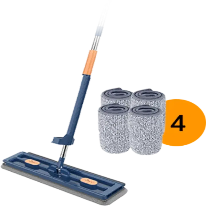 Spin Mop | 360° Swivel | Easy Cleaning | Stainless