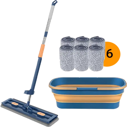 Spin Mop | 360° Swivel | Easy Cleaning | Stainless