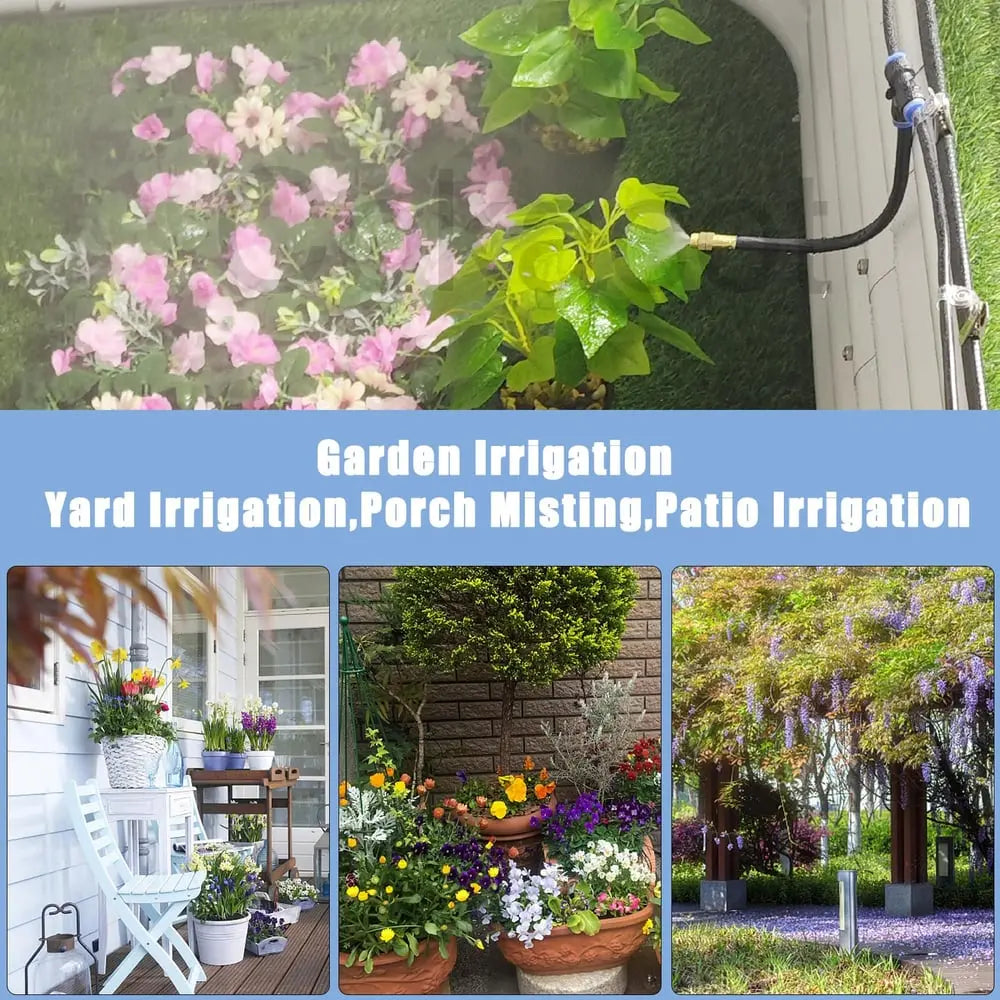 Automatic Watering System | 360° Brass Nozzles | Water Saving | Durable