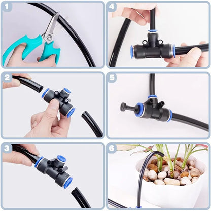 Automatic Watering System | 360° Brass Nozzles | Water Saving | Durable
