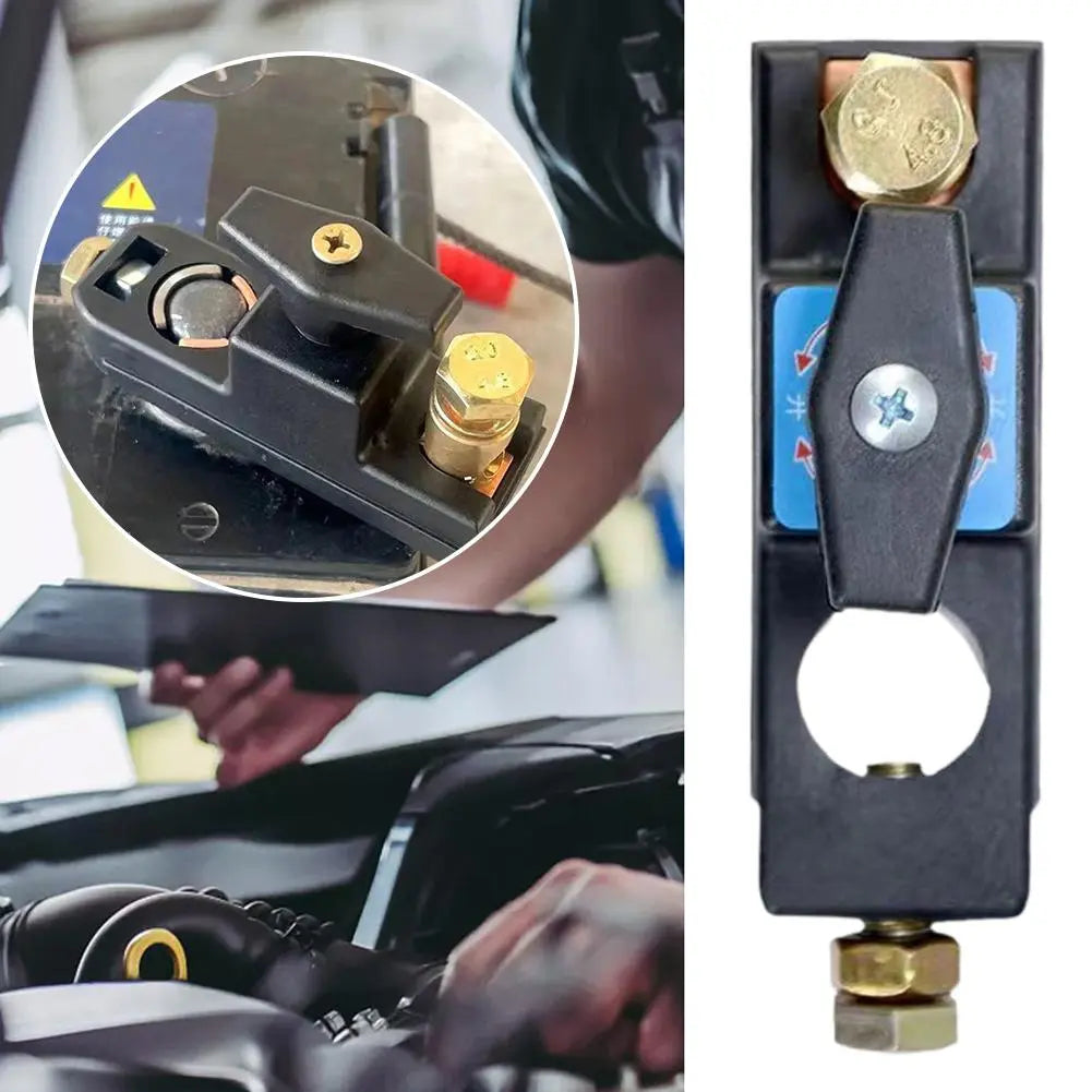 Battery Disconnect Switch | Easy On/Off | Prevents Battery Drain | Copper