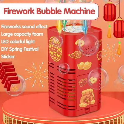 Glowing Soap Bubbles | Portable | Easy Setup | Plastic