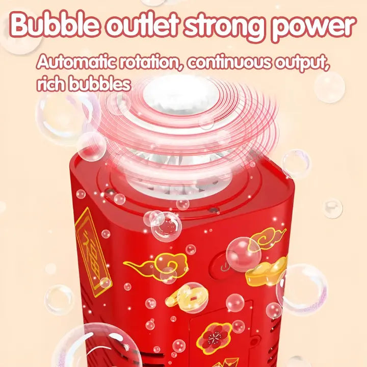 Glowing Soap Bubbles | Portable | Easy Setup | Plastic