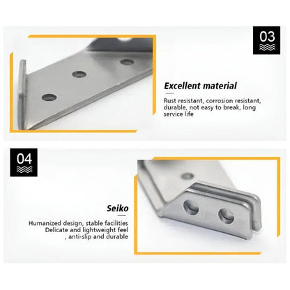 Corner Guard | Firm Anchor | Prevents Slippage | Stainless Steel