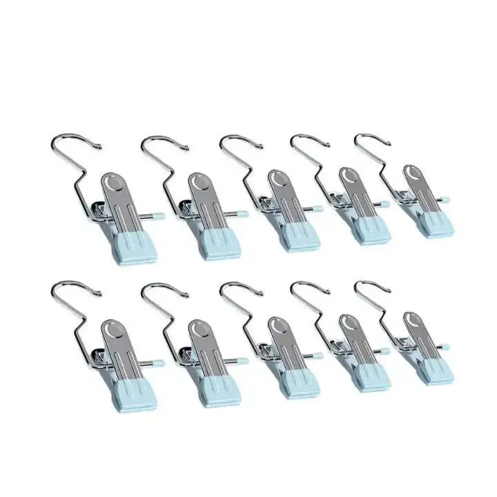 Clothing Snap Clips | Non-stick Grip | Space-saving Storage | Stainless Steel
