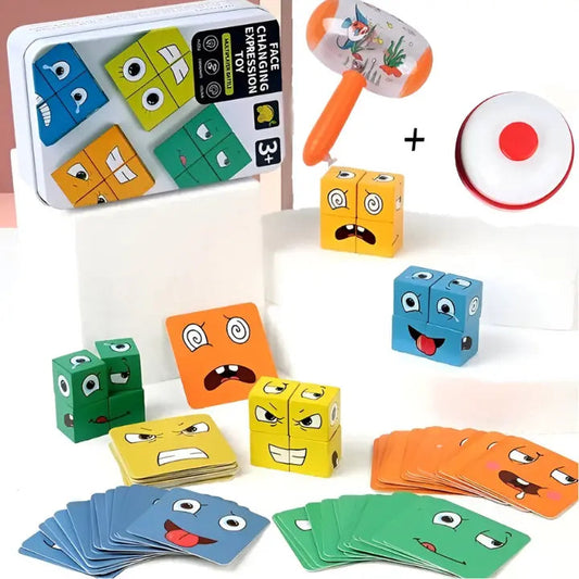 Emoji Reaction Game | Fast Recognition | Improves Reflexes | Wood