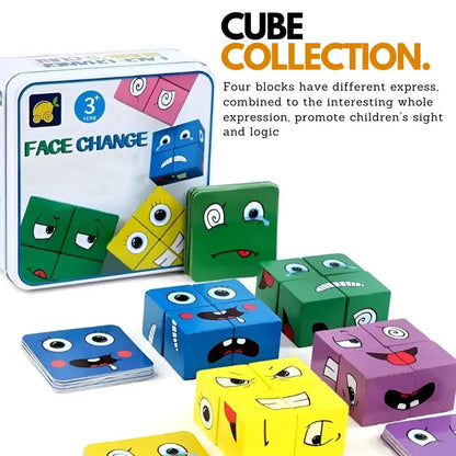 Emoji Reaction Game | Fast Recognition | Improves Reflexes | Wood
