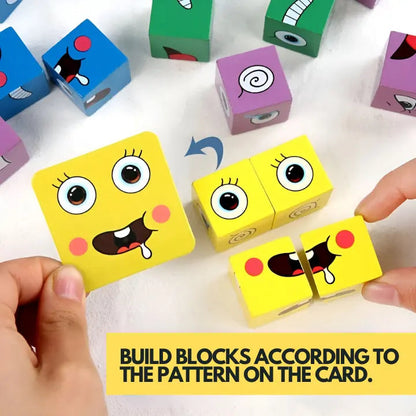 Emoji Reaction Game | Fast Recognition | Improves Reflexes | Wood
