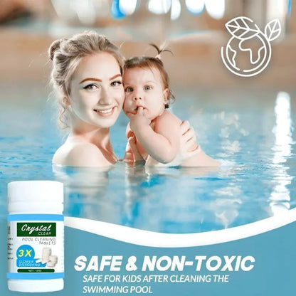 Pool Tablets | Fast Acting | Algae Protection | Chemical