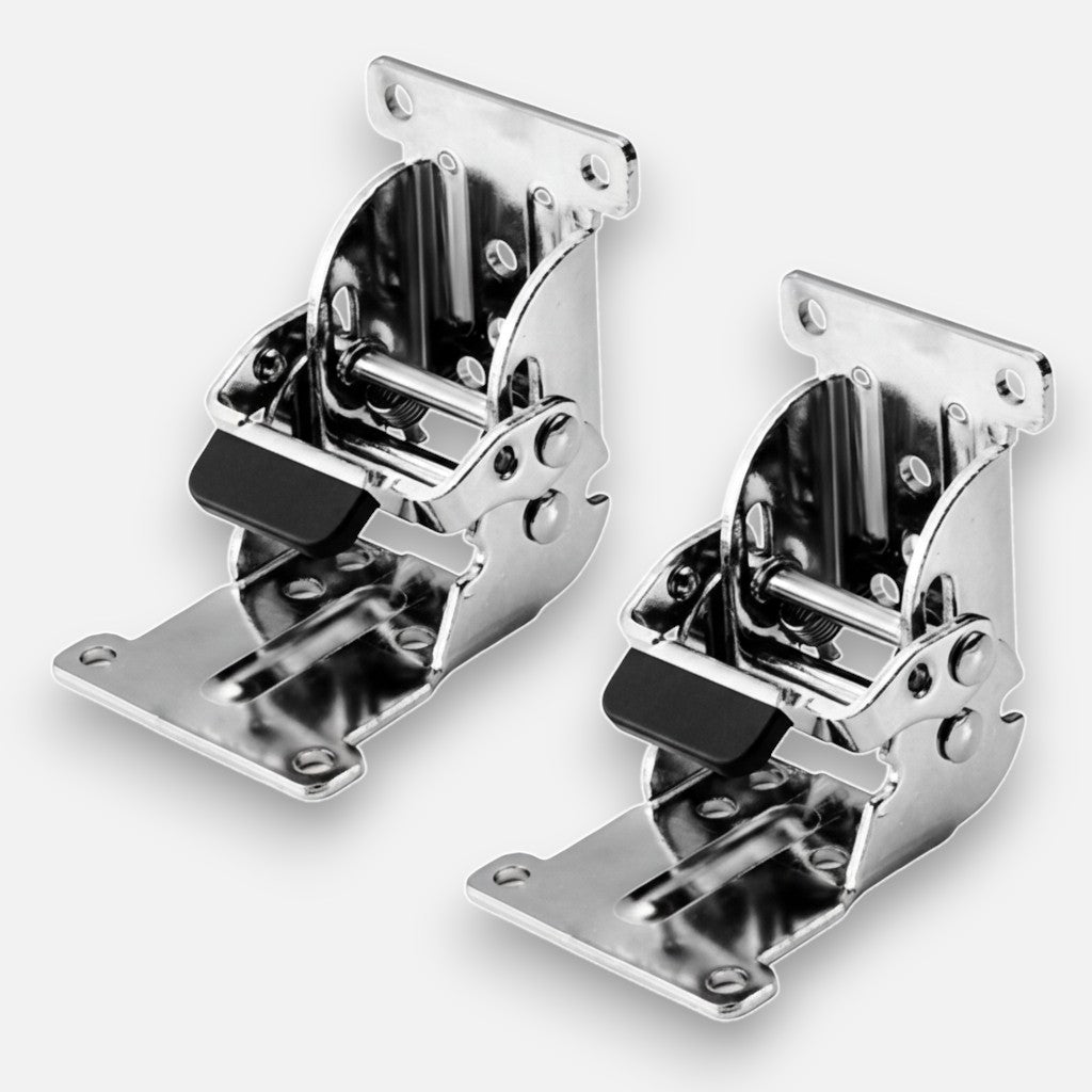 Folding Fittings | Heavy Duty | Self-locking Mechanism | Steel