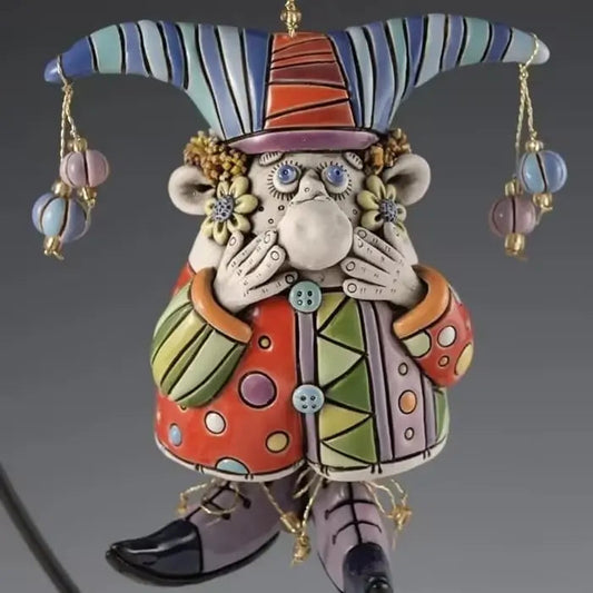 Wind Chime | Handcrafted | Deep Resonant Sound | Clay