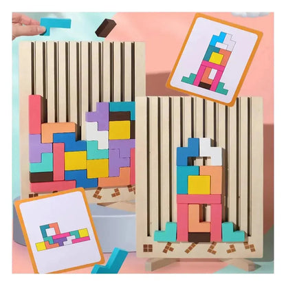 Wooden Desk Game | Skill Builder | Improves Concentration | Wood