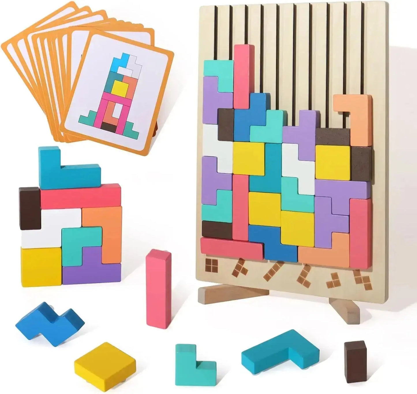 Wooden Desk Game | Skill Builder | Improves Concentration | Wood