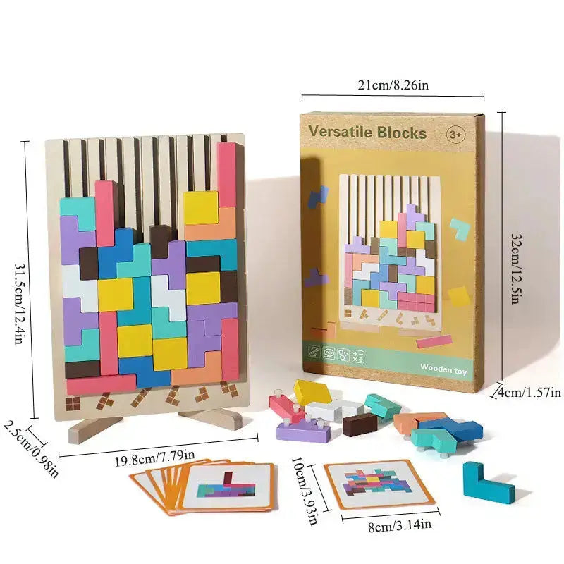 Wooden Desk Game | Skill Builder | Improves Concentration | Wood