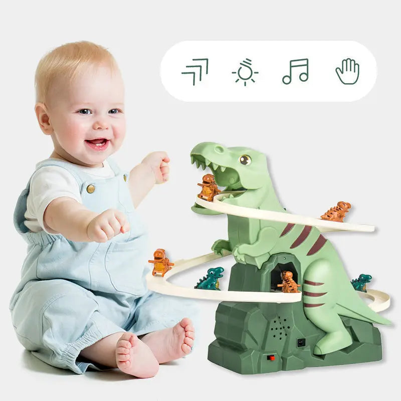 DinoSprint Toy | Creative Play | Teamwork Benefits | Plastic