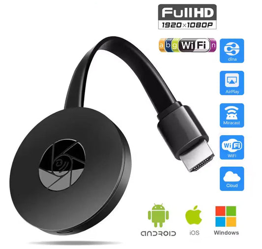Wireless HDMI Adapter | Full HD | Easy Plug & Play | Plastic