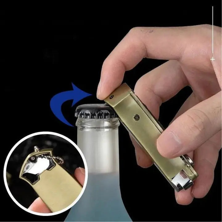 Folding Chef's Knife | Non-stick | Dual-Function Use | Zinc Alloy