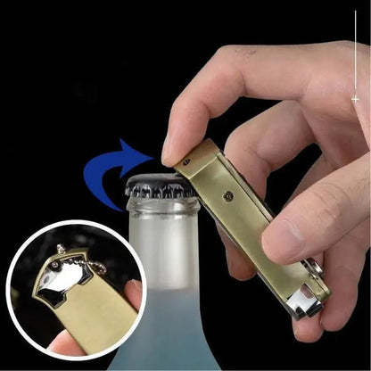 Folding Chef's Knife | Non-stick | Dual-Function Use | Zinc Alloy