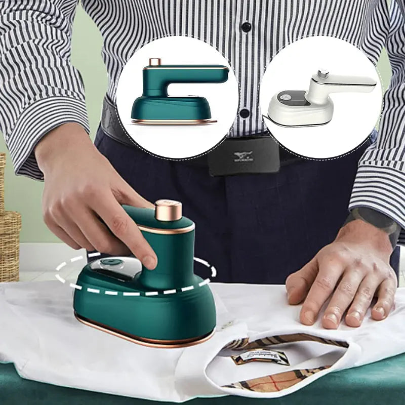 Portable Steamer | Fast Heat-Up | Wrinkle Removal | Heat-resistant