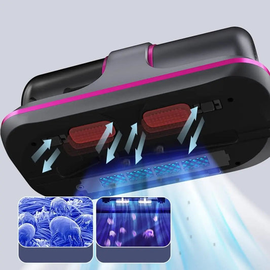Vacuum Cleaner | Cordless USB Rechargeable | HEPA Filtration | Plastic