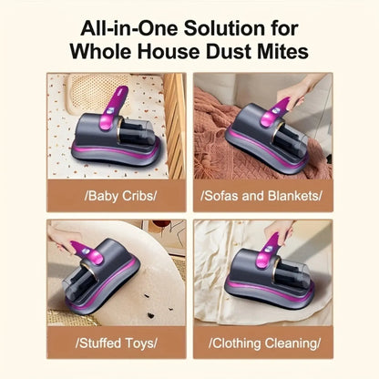 Vacuum Cleaner | Cordless USB Rechargeable | HEPA Filtration | Plastic