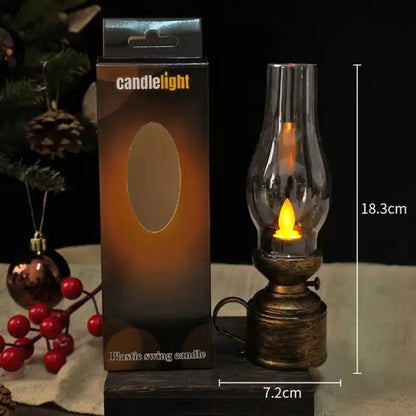 LED Candle | Flickering Flame | Safe Flame-Free | Plastic