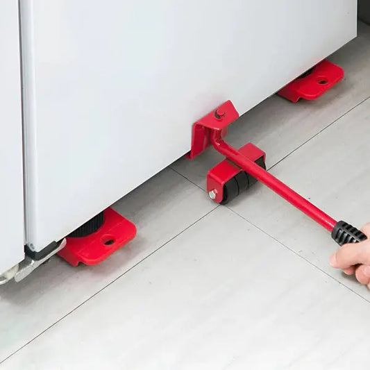 Furniture Lifter | Ergonomic Lever | Floor Protection | Carbon Steel