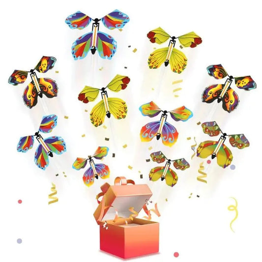 Flying Butterflies | Magical Effect | Reusable Decoration | Paper