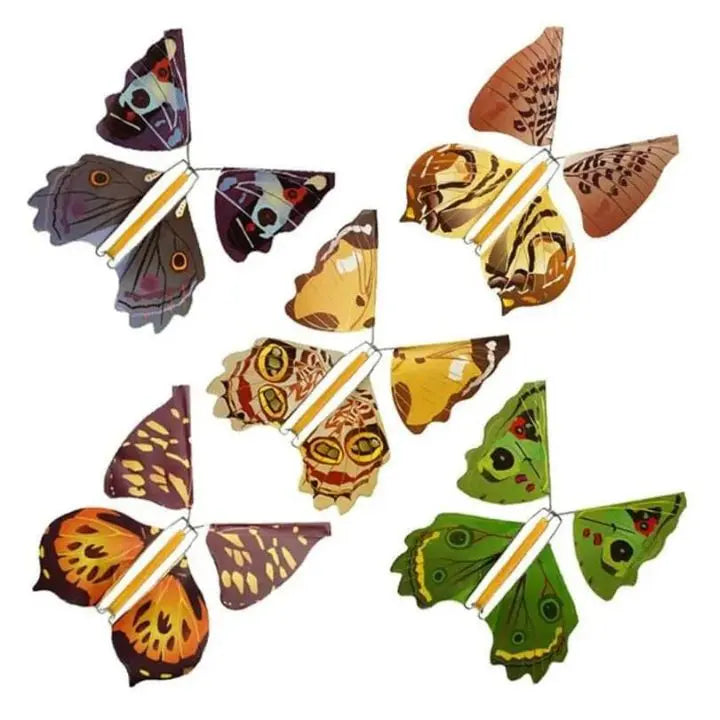 Flying Butterflies | Magical Effect | Reusable Decoration | Paper