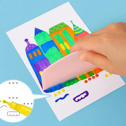 Children's Art Set | Mess-Free | Safe and Easy to Use | Plastic