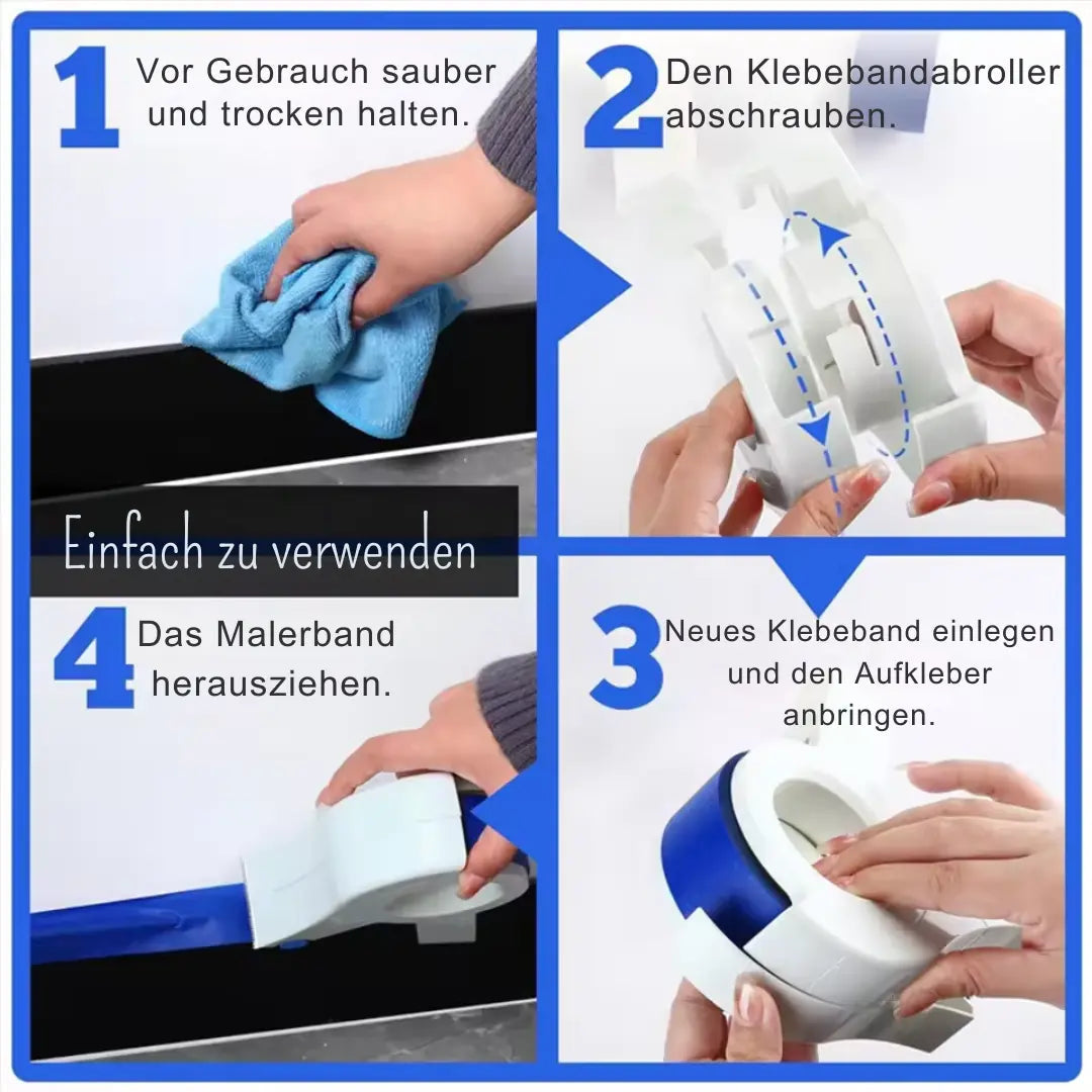 Tape Applicator | Non-stick | Precise Application | Plastic