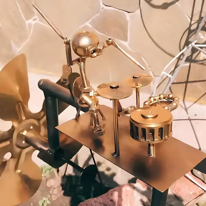 Decorative Windmill | Wind-powered | Musical Charm | Steel