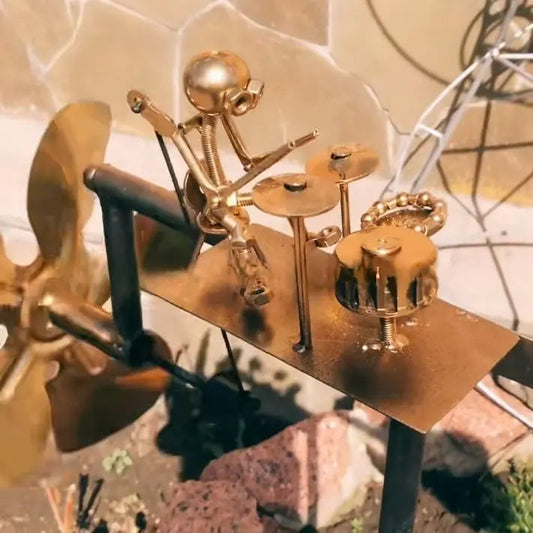Decorative Windmill | Wind-powered | Musical Charm | Steel